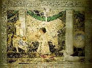 Piero della Francesca rimini, san francesco fresco and tempera oil painting artist